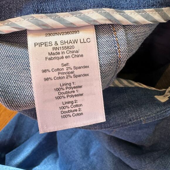 Veronica Beard size 10 cotton slacks with a little stretch - Picture 3 of 4